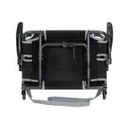 Secure-Hook Big Comfort Stadium Chair with Armrests - Choice 465 - Grandstand Cushion Seat with Secure Under-Bench Hooks Detail
