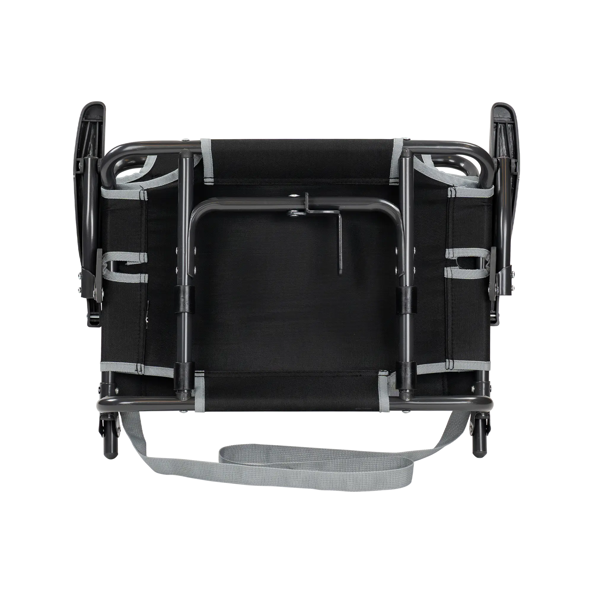 Secure-Hook Big Comfort Stadium Chair with Armrests - Choice 465 - Grandstand Cushion Seat with Secure Under-Bench Hooks Detail