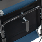 Secure-Hook Big Comfort Stadium Chair with Armrests - Choice 465 - Grandstand Cushion Seat with Secure Under-Bench Hooks Detail