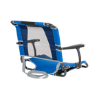 Secure-Hook Big Comfort Stadium Chair with Armrests - Choice 465 - Grandstand Cushion Seat with Secure Under-Bench Hooks Detail