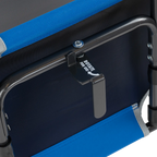 Secure-Hook Big Comfort Stadium Chair with Armrests - Choice 465 - Grandstand Cushion Seat with Secure Under-Bench Hooks Detail