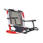 Secure-Hook Big Comfort Stadium Chair with Armrests - Choice 465 - Grandstand Cushion Seat with Secure Under-Bench Hooks Detail