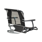 Secure-Hook Big Comfort Stadium Chair with Armrests - Choice 465 - Grandstand Cushion Seat with Secure Under-Bench Hooks Detail