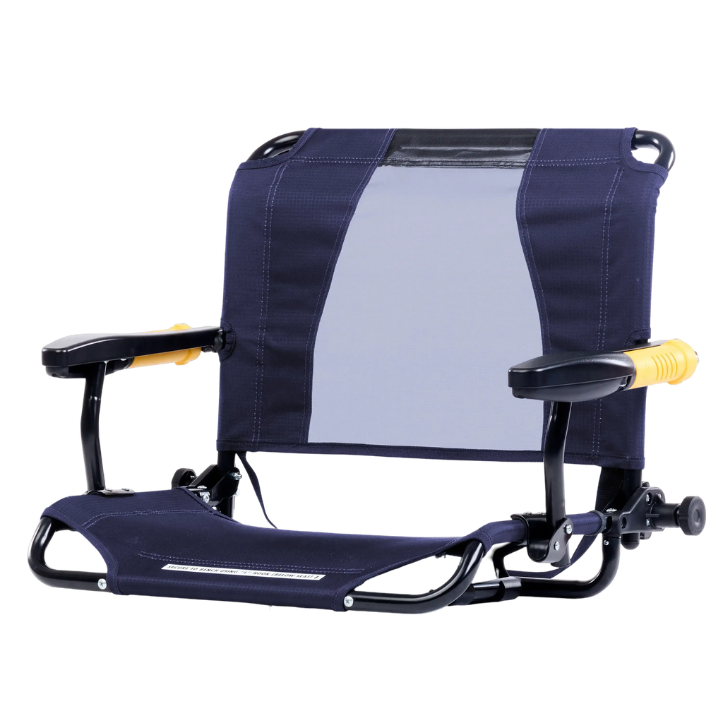 Premium All-Weather Stadium Rock-Cliner - Choice 540 - Freestyle Rocker Portable Outdoor Folding Chair Detail