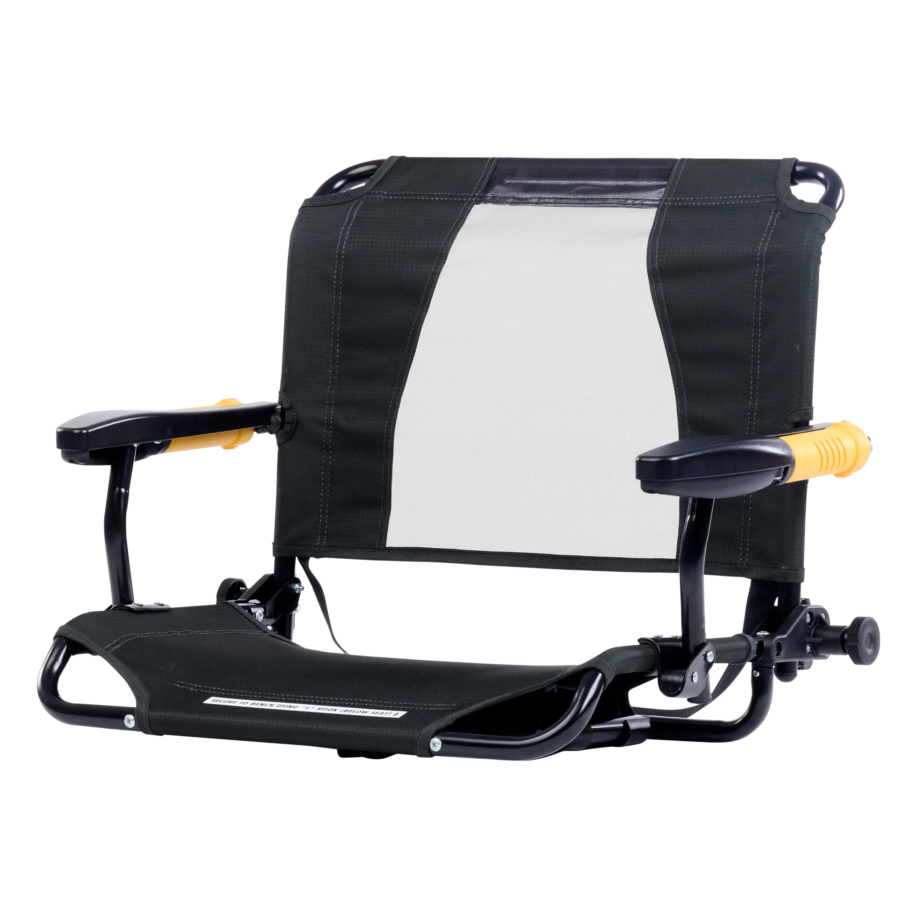 Premium All-Weather Stadium Rock-Cliner - Choice 540 - Freestyle Rocker Portable Outdoor Folding Chair Detail
