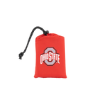 Ergonomic Back-Support College V Seat Inflatable Stadium Cushion - Ohio State Buckeyes - Choice 778 - Lightweight Folding Bleacher Chair with Cushioning Detail