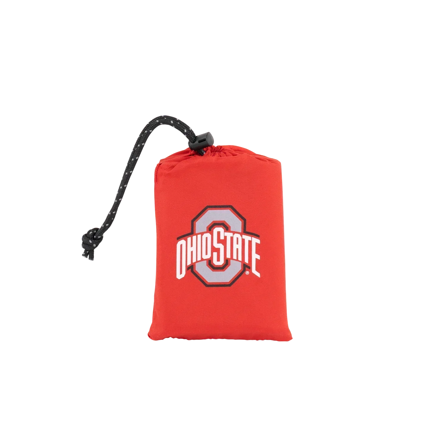 Ergonomic Back-Support College V Seat Inflatable Stadium Cushion - Ohio State Buckeyes - Choice 778 - Lightweight Folding Bleacher Chair with Cushioning Detail