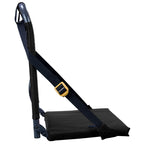 Ultra-Lightweight BleacherBack - Choice 696 - Lightweight Folding Bleacher Chair with Cushioning Detail