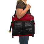Ultra-Lightweight BleacherBack - Choice 696 - Lightweight Folding Bleacher Chair with Cushioning Detail