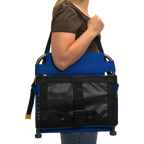 Ultra-Lightweight BleacherBack - Choice 696 - Lightweight Folding Bleacher Chair with Cushioning Detail