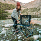 Luxury Camp Freestyle Rocker - Choice 711 - Freestyle Rocker Portable Outdoor Folding Chair Detail