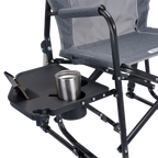 Smooth Motion Freestyle Rocker with Side Table - Choice 853 - RoadTrip Rocker Smooth Motion Camp Chair Detail
