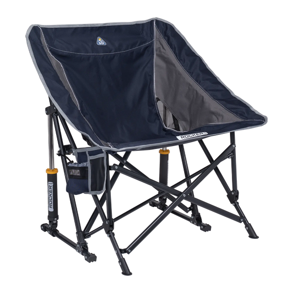 Smooth Motion Pod Rocker - Choice 933 - Freestyle Rocker Portable Outdoor Folding Chair - Indigo