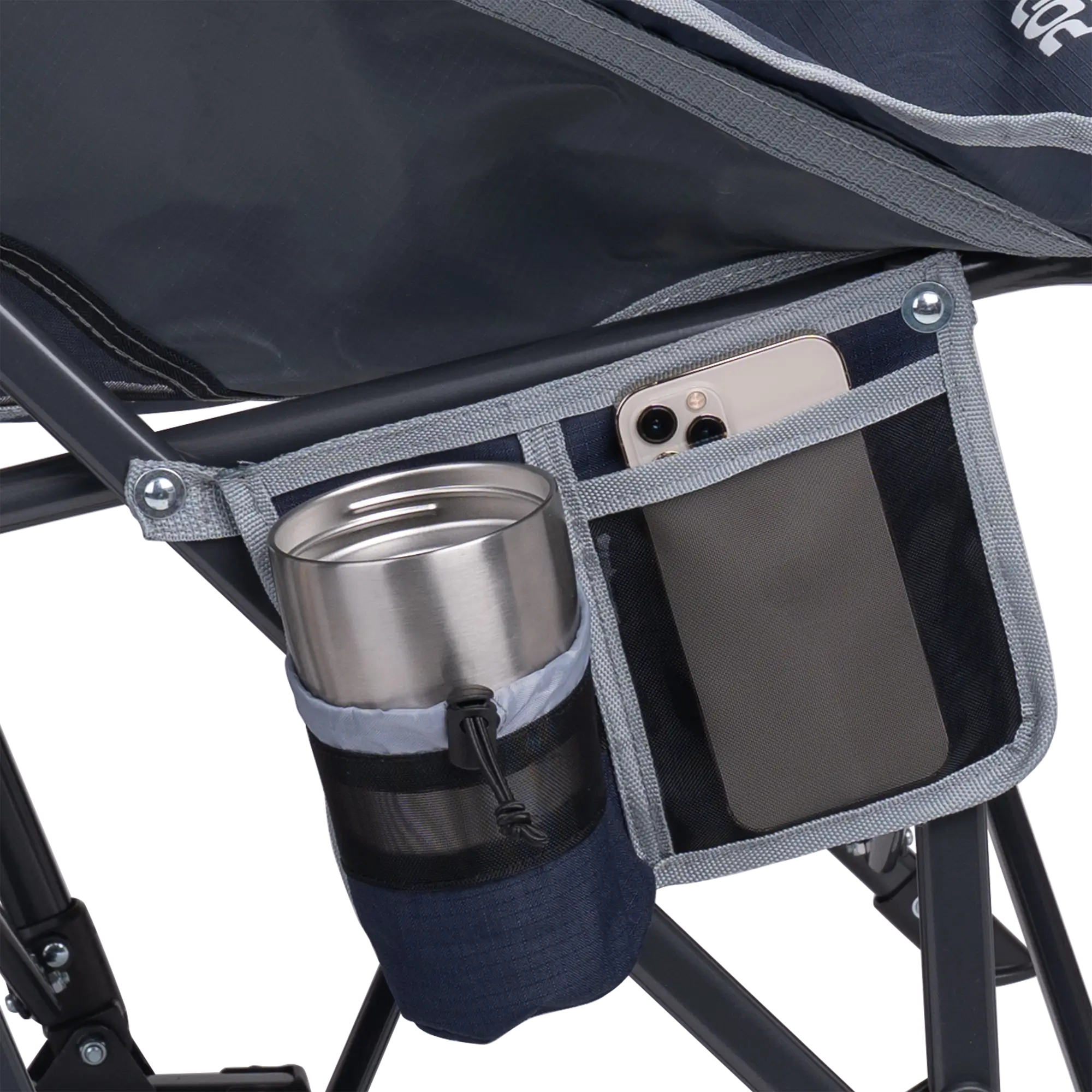 Smooth Motion Pod Rocker - Choice 933 - Freestyle Rocker Portable Outdoor Folding Chair Detail