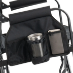 Luxury Camp Stowaway Rocker - Choice 794 - RoadTrip Rocker Smooth Motion Camp Chair Detail