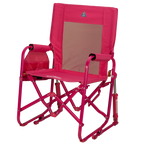 Luxury Camp Stowaway Rocker - Choice 794 - RoadTrip Rocker Smooth Motion Camp Chair Detail