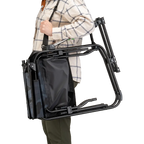 Luxury Camp Stowaway Rocker - Choice 794 - RoadTrip Rocker Smooth Motion Camp Chair Detail