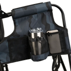 Luxury Camp Stowaway Rocker - Choice 794 - RoadTrip Rocker Smooth Motion Camp Chair Detail