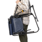 Luxury Camp Stowaway Rocker - Choice 794 - RoadTrip Rocker Smooth Motion Camp Chair Detail