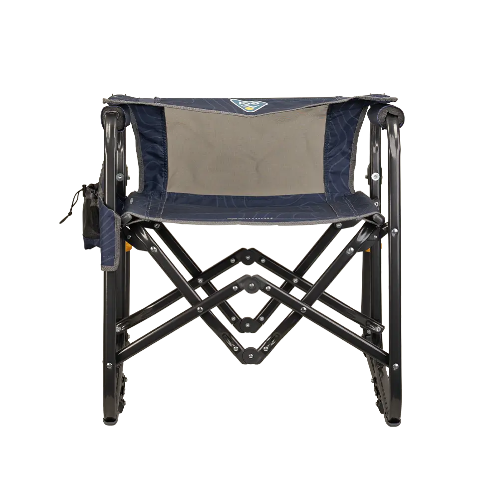 Luxury Camp Stowaway Rocker - Choice 794 - RoadTrip Rocker Smooth Motion Camp Chair Detail