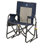 Luxury Camp Stowaway Rocker - Choice 794 - RoadTrip Rocker Smooth Motion Camp Chair Detail