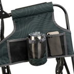 Luxury Camp Stowaway Rocker - Choice 794 - RoadTrip Rocker Smooth Motion Camp Chair Detail