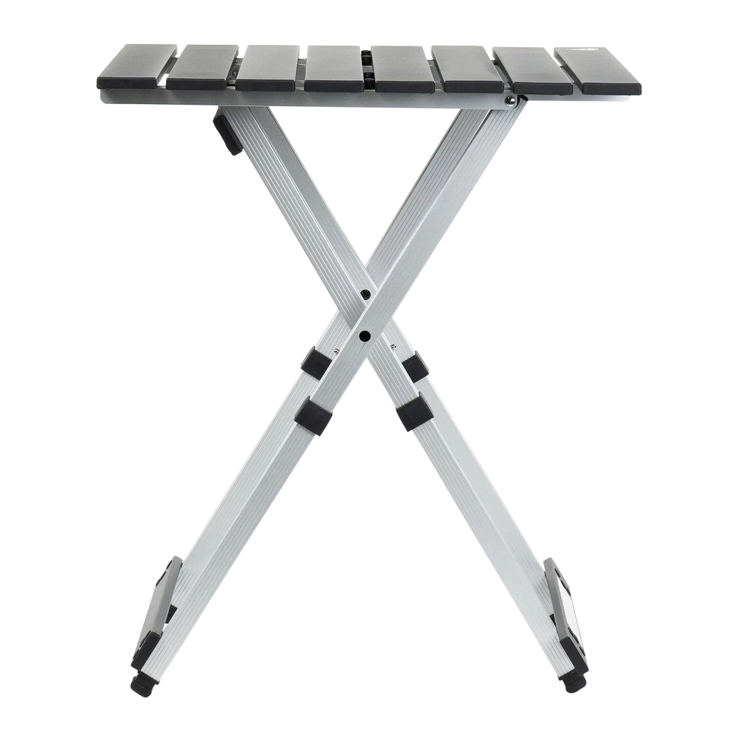 Multi-Functional Cook Compact Camp Table 20 - Choice 513 - Slim-Fold Outdoor Cook Station with Storage Shelves Detail
