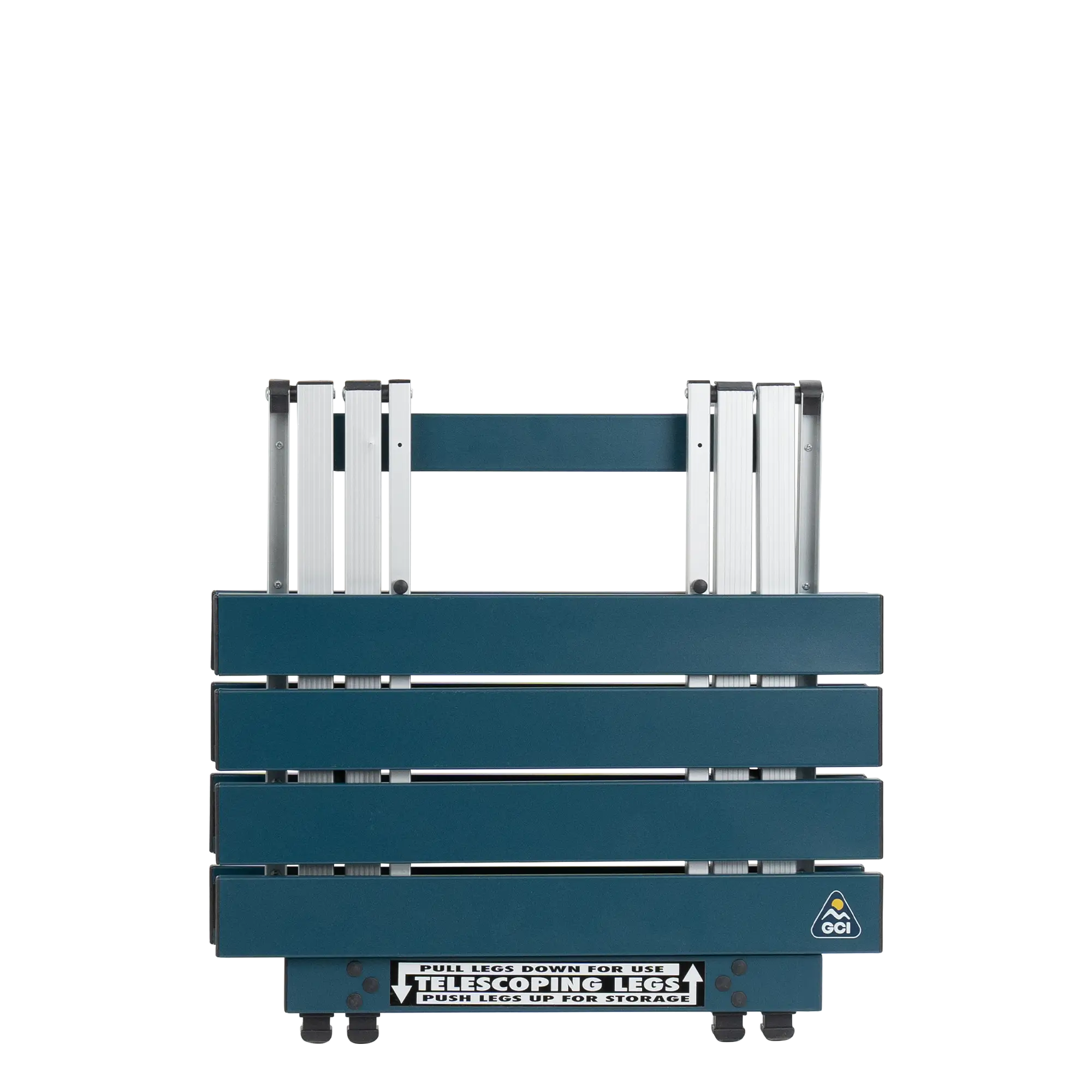 Multi-Functional Cook Compact Camp Table 20 - Choice 513 - Slim-Fold Outdoor Cook Station with Storage Shelves Detail