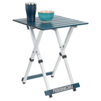 Multi-Functional Cook Compact Camp Table 20 - Choice 513 - Slim-Fold Outdoor Cook Station with Storage Shelves Detail