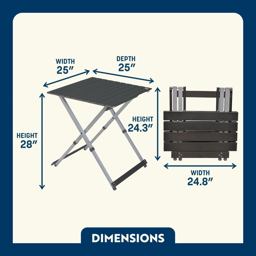 Multi-Functional Cook Compact Camp Table 25 - Choice 214 - Multi-Functional Heavy-Duty Grilling Table Counter Detail