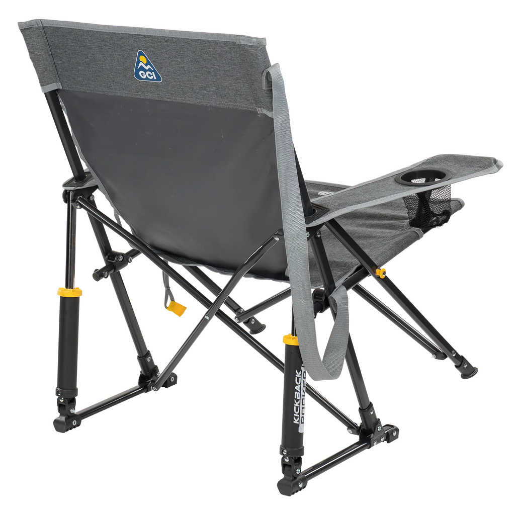 Premium All-Weather Kickback Rocker - Choice 345 - RoadTrip Rocker Smooth Motion Camp Chair Detail