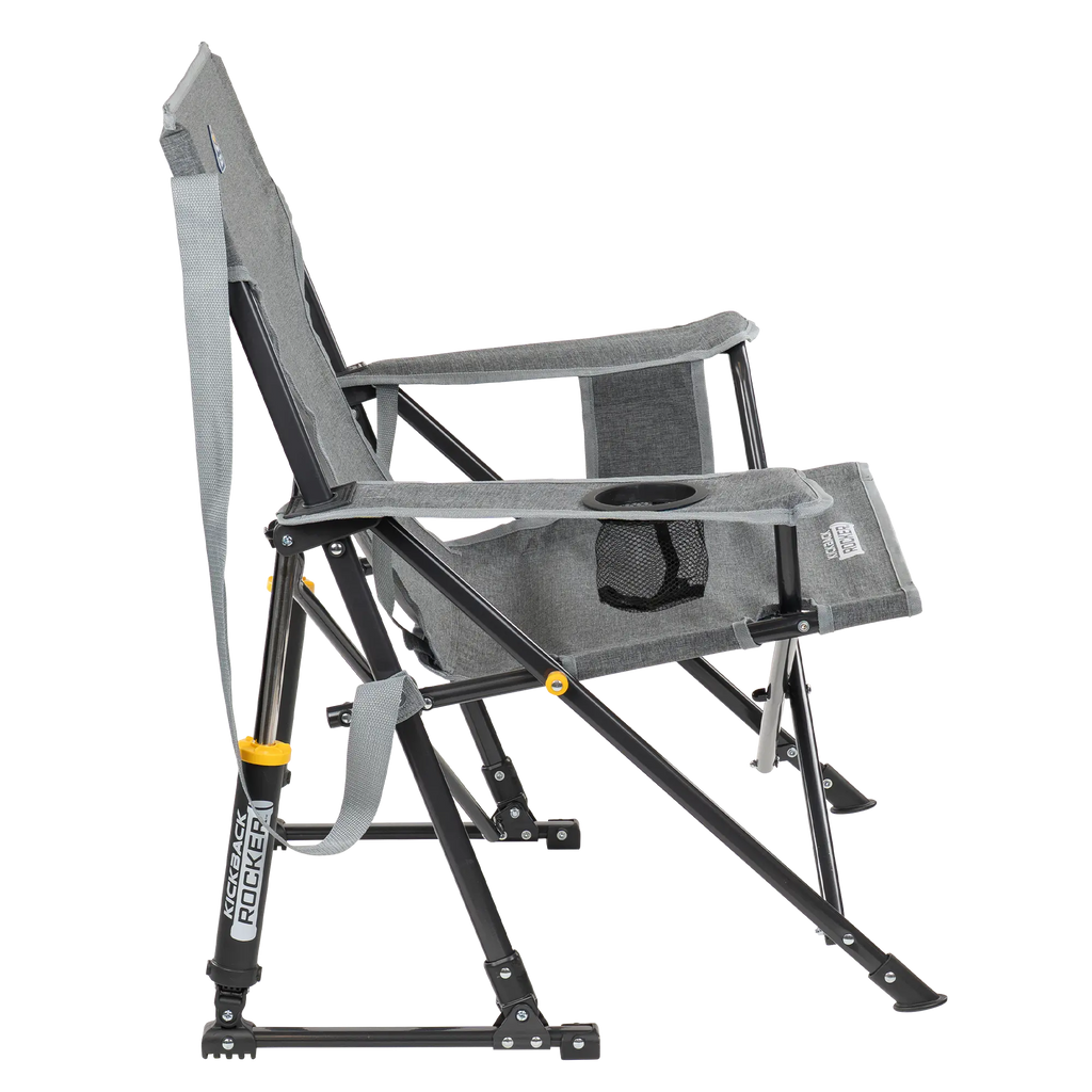 Premium All-Weather Kickback Rocker - Choice 345 - RoadTrip Rocker Smooth Motion Camp Chair Detail