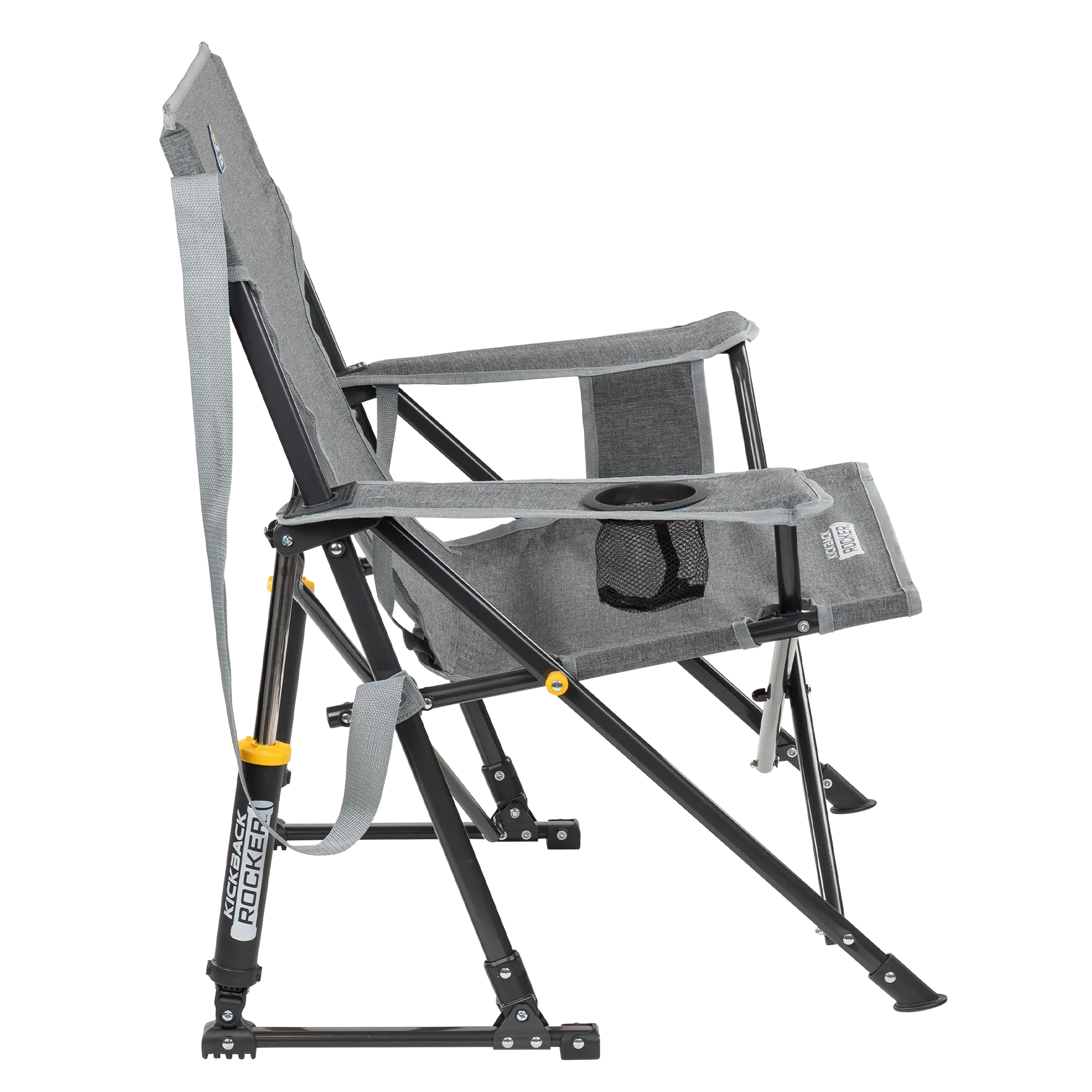 Premium All-Weather Kickback Rocker - Choice 345 - RoadTrip Rocker Smooth Motion Camp Chair Detail