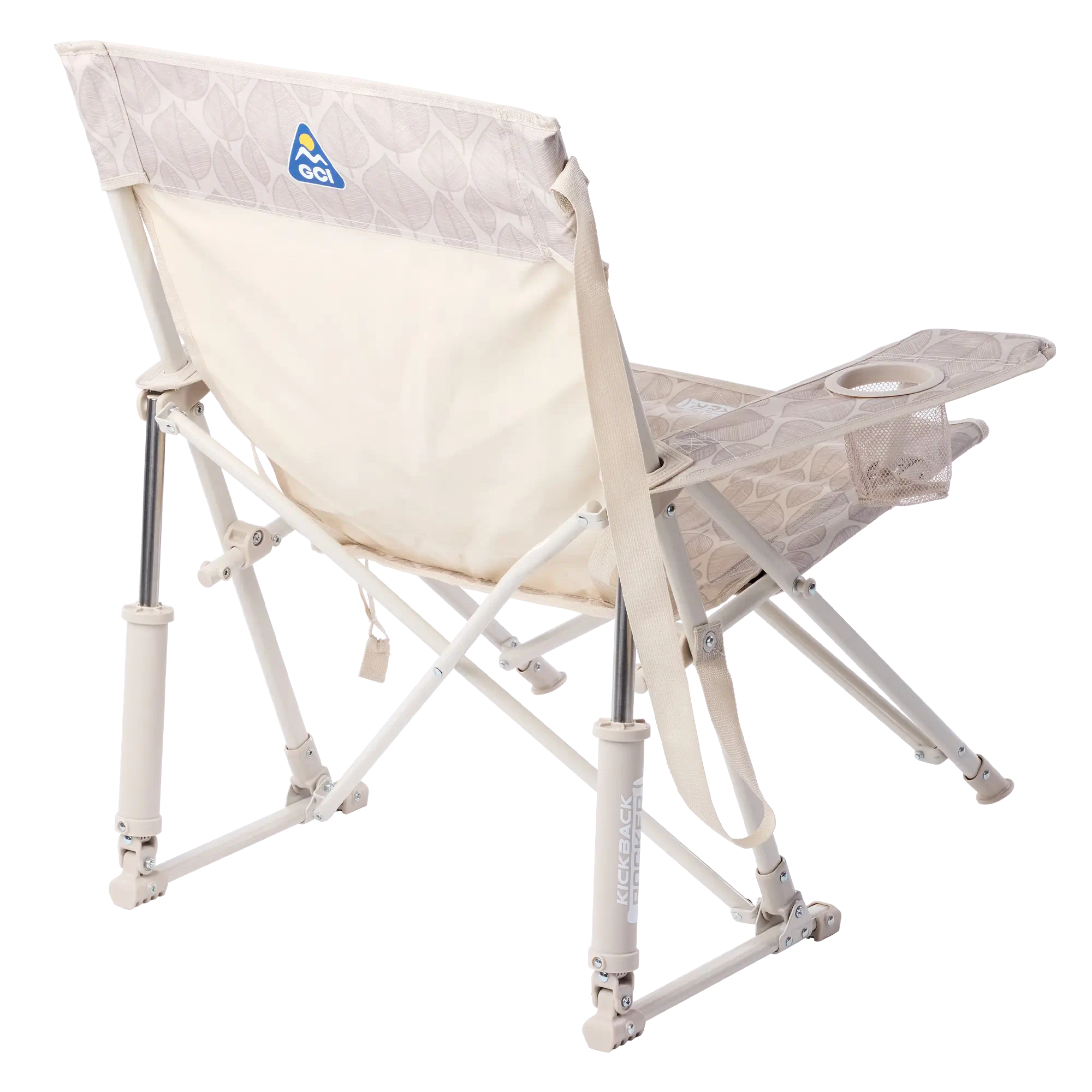 Premium All-Weather Kickback Rocker - Choice 345 - RoadTrip Rocker Smooth Motion Camp Chair Detail