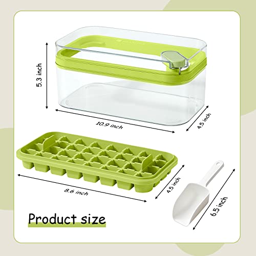 Classic Ice Cube Tray with Lid and Bin, 2 Collection