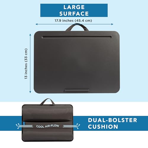 Classic LAPGEAR Original Lap Desk – Fits Up to 17” Laptops Set
