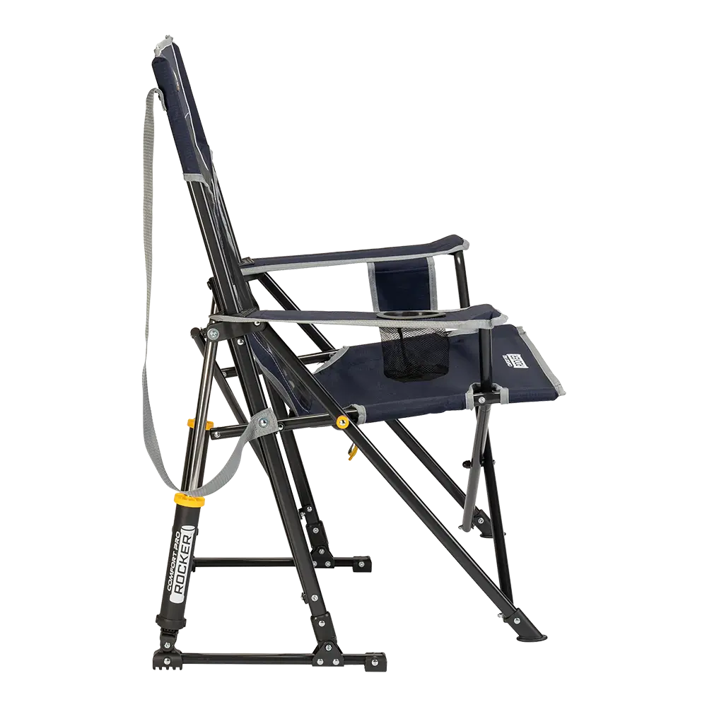 Patented Spring-Action Comfort Pro Rocker - Choice 375 - RoadTrip Rocker Smooth Motion Camp Chair Detail