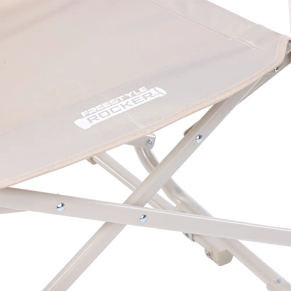 Smooth Motion Freestyle Rocker Elite - Choice 460 - Heavy-Duty Kickback Rocker with Beverage Holder Detail