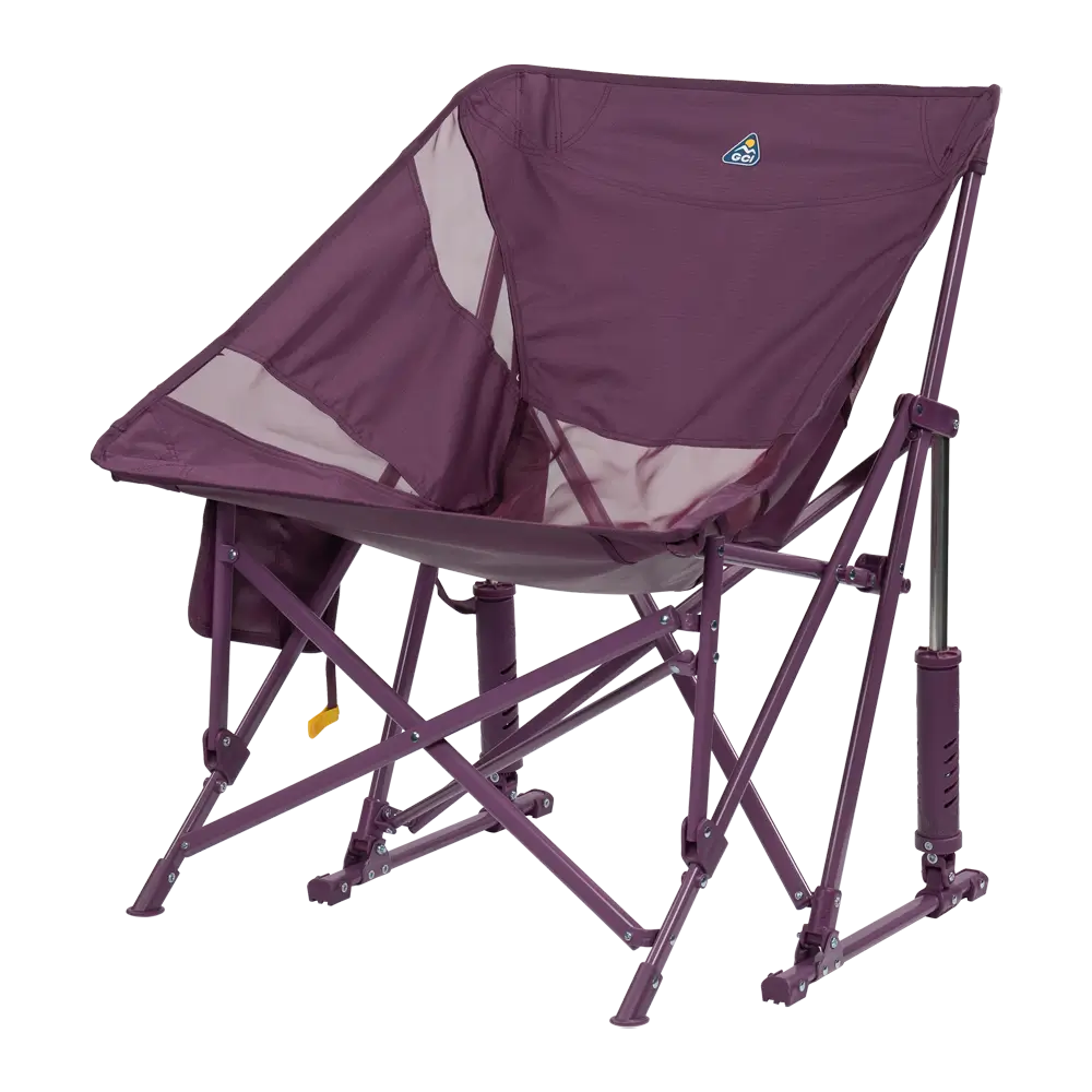 Premium All-Weather Pod Rocker Elite - Choice 832 - Patented Spring-Action Rocking Chair for Camping Detail