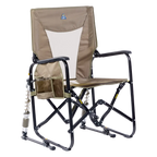Heavy-Duty Freestyle Adjustable Rocker - Choice 573 - RoadTrip Rocker Smooth Motion Camp Chair - Aged Fatigue