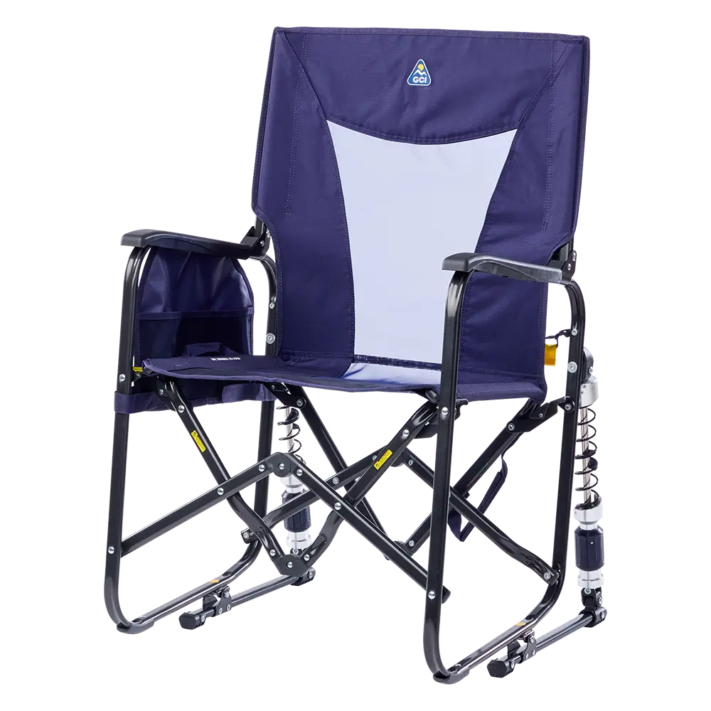 Heavy-Duty Freestyle Adjustable Rocker - Choice 573 - RoadTrip Rocker Smooth Motion Camp Chair Detail