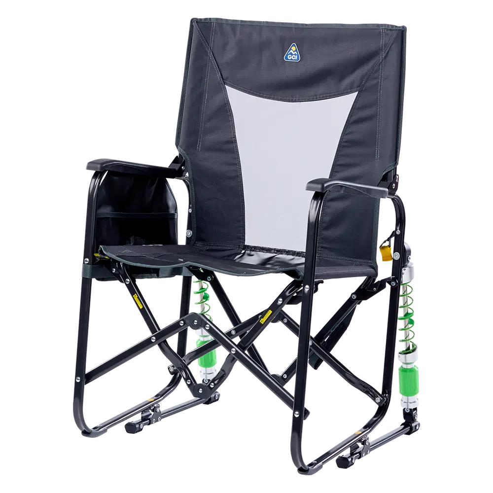 Heavy-Duty Freestyle Adjustable Rocker - Choice 573 - RoadTrip Rocker Smooth Motion Camp Chair Detail