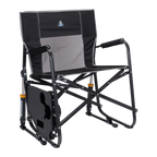 Premium All-Weather Freestyle Rocker XL with Side Table - Choice 836 - RoadTrip Rocker Smooth Motion Camp Chair Detail