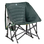 Smooth Motion Puff Rocker - Choice 731 - Heavy-Duty Kickback Rocker with Beverage Holder - Hunter