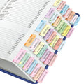 Eco-Friendly Bible Tabs, 75 Tabs, Laminated Bible Index Tabs for for Daily Use