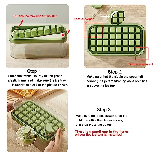 Classic Ice Cube Tray with Lid and Bin, 2 Collection