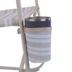 Luxury Camp Beach Rocker - Choice 712 - Heavy-Duty Kickback Rocker with Beverage Holder Detail