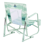 Luxury Camp Beach Rocker - Choice 712 - Heavy-Duty Kickback Rocker with Beverage Holder Detail