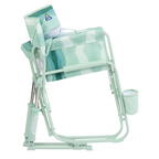 Luxury Camp Beach Rocker - Choice 712 - Heavy-Duty Kickback Rocker with Beverage Holder Detail