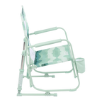 Luxury Camp Beach Rocker - Choice 712 - Heavy-Duty Kickback Rocker with Beverage Holder Detail